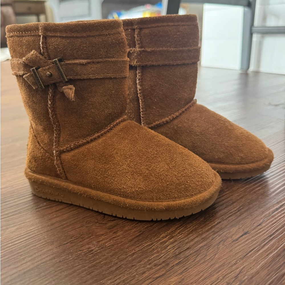 Toddler Bearpaw Suede Boots
